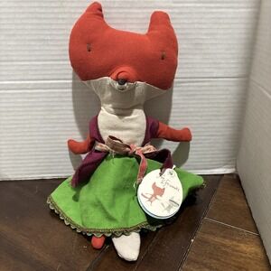 Maileg Original ~ Danish Brand Red Fox Handmade Stuffed Animal Plush Toy 12" New